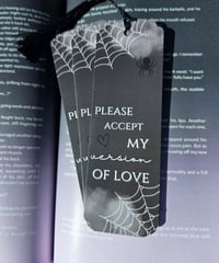 Image 8 of Officially licensed Leigh Rivers Bookmarks | Tassel | Cardstock | Glossy | 2x6 inches