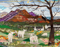 Image 1 of Spring Time textile picture