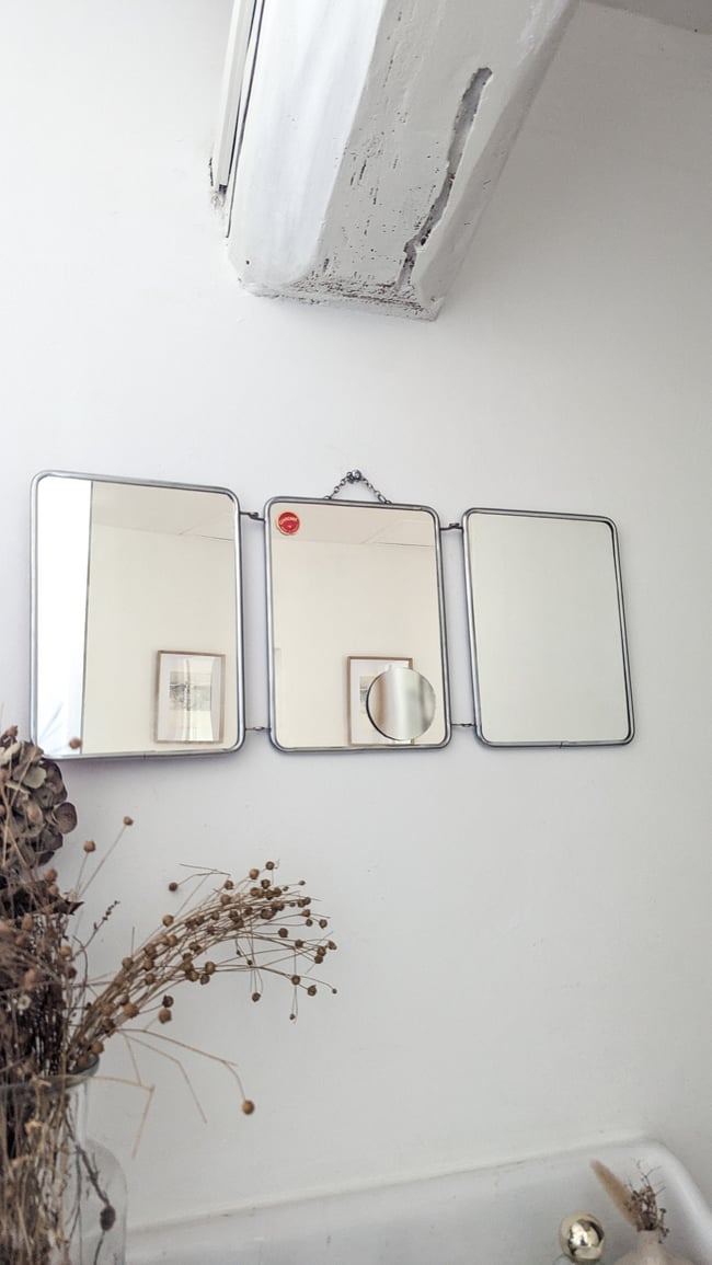 .Miroir triptyque. 