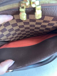 Image 8 of Louis Vuitton Damier Ebene Triana Bag