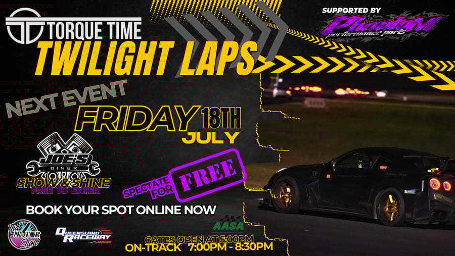 Image of TWILIGHT LAPS 18/07/2025