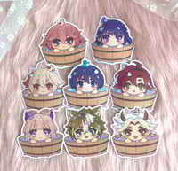 Image 3 of NEW CHARACTERS! Genshin Impact Bath stickers