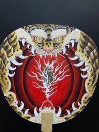Image 5 of Tiger Hell Mouth Hand Fan