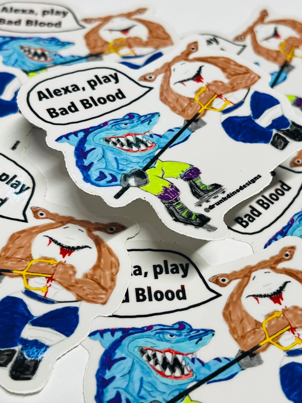 Image of Street Sharks Sticker