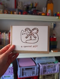 Image 2 of 'A special gift' greeting card