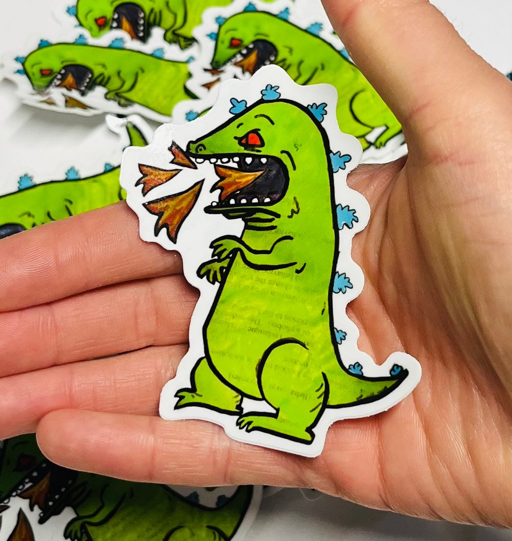 Image of Reptar Sticker