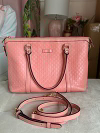 Image 1 of Gucci GG Microguccissima Pink Bag
