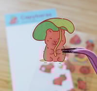 Image 2 of Capy Summer- Feuille sticker