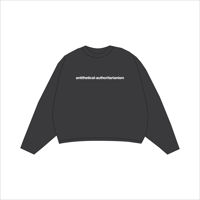 Image 1 of Ingkar Logo Longsleeve Shirt (Black)