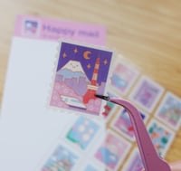 Image 2 of Timbre V2 - Feuille sticker