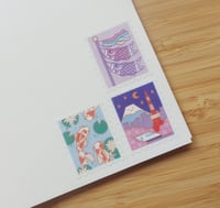 Image 3 of Timbre V2 - Feuille sticker