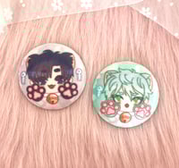 Image 3 of ALIEN STAGE kitty plush pins! 