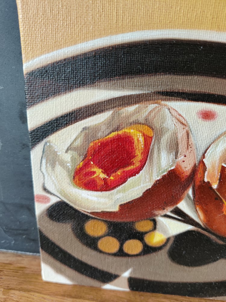 Image of 'Boiled Egg on Denby Plate' 