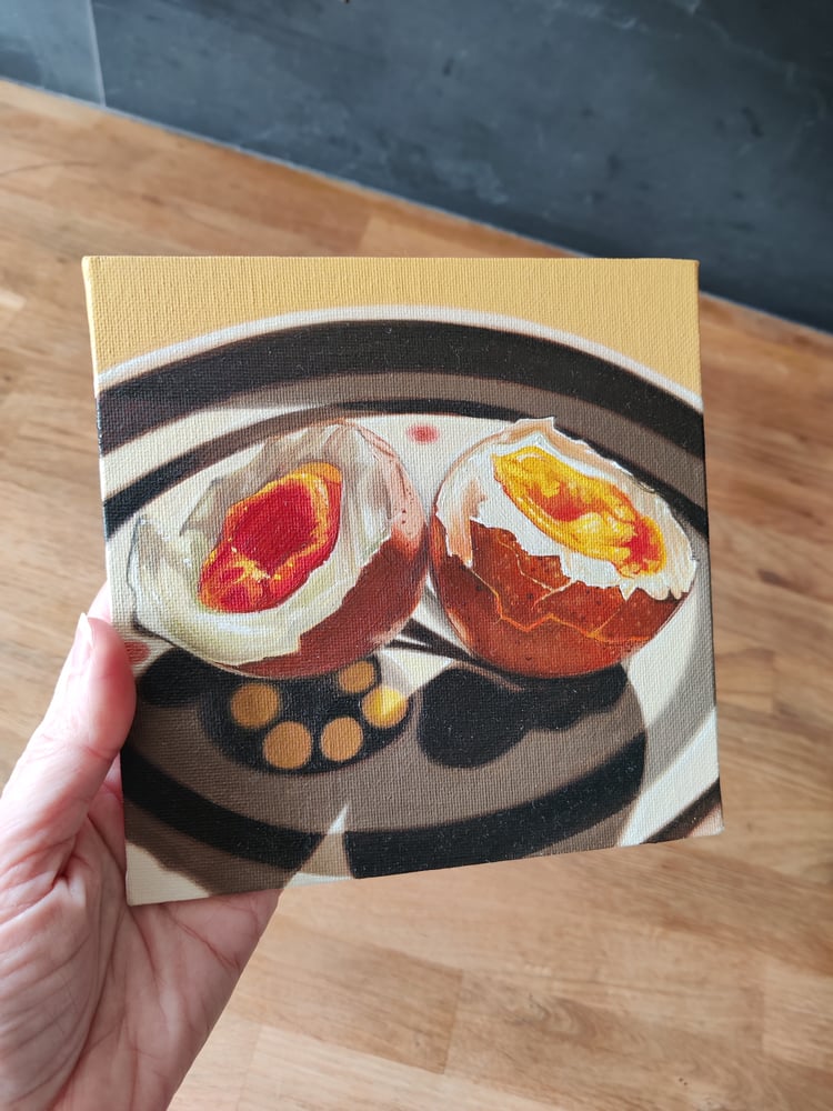 Image of 'Boiled Egg on Denby Plate' 