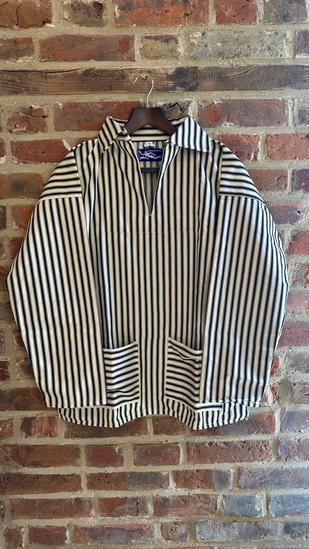 THE CAPRI SMOCK (BLACK STRIPE)