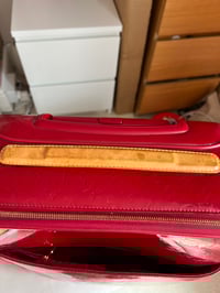 Image 4 of Louis Vuitton Red Vernis Leather Pegase 45 Suitcase