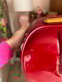 Image 7 of Louis Vuitton Red Vernis Leather Pegase 45 Suitcase