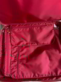 Image 23 of Louis Vuitton Red Vernis Leather Pegase 45 Suitcase