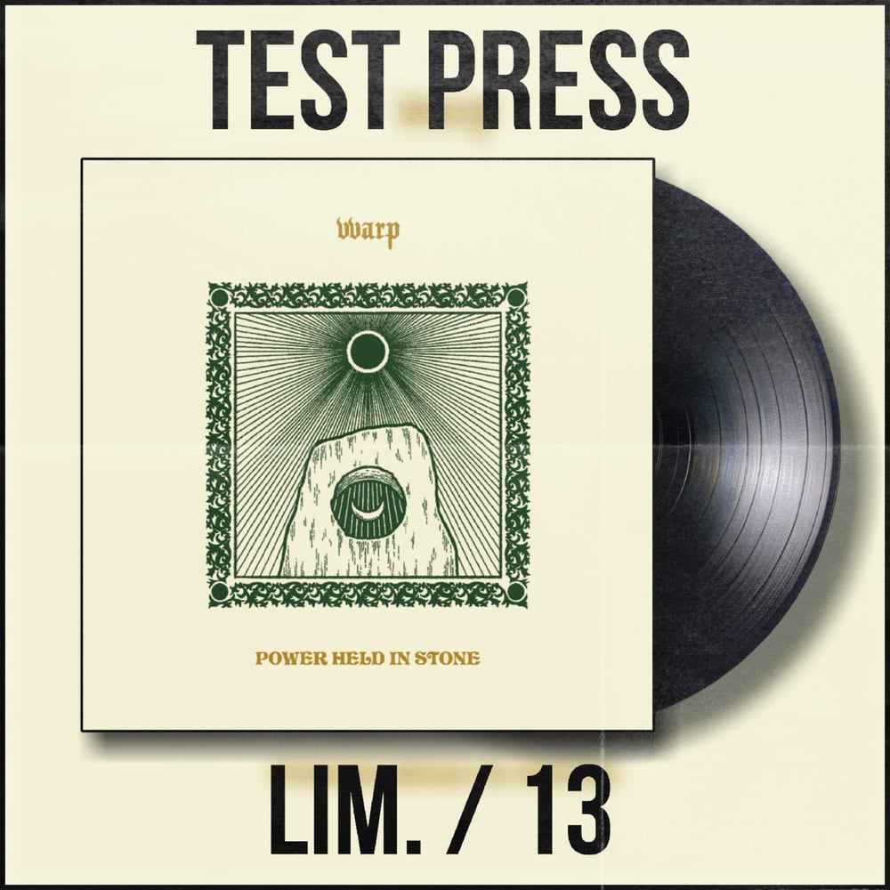 VVARP ~ Power Held In Stone TEST PRESS PRE ORDER !!! 2 COPIES LEFT !!!