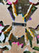 Image of Hand cut beetle wood painting 