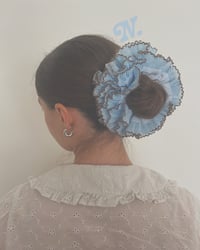 Image 1 of Blue Belle Scrunchie 