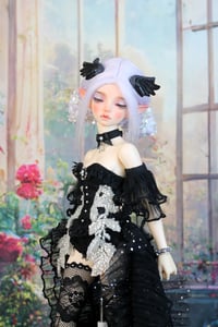 Image 5 of Handmade Set  for Minifee Doll - black