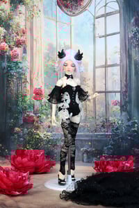 Image 2 of Handmade Set  for Minifee Doll - black