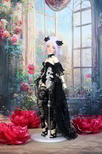 Image 3 of Handmade Set  for Minifee Doll - black