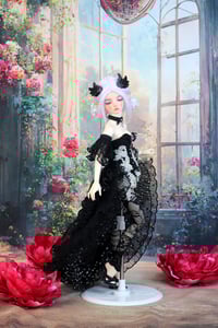 Image 4 of Handmade Set  for Minifee Doll - black