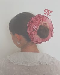 Image 1 of Pink Bon Bon Scrunchie 