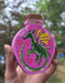 Image of Dragon potion bottle hand cut painting