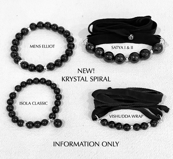 Image of NEW KRYSTAL SPIRAL ITEMS INFO