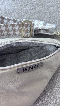 Image 2 of Small stone colour leather bumbag