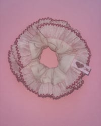 Image 2 of Pink Bon Bon Scrunchie 