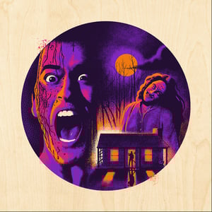 Image of THE EVIL DEAD - WOOD VARIANT - VERY LAST COPY