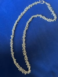 Image 5 of Tiny dangling silver balls necklace
