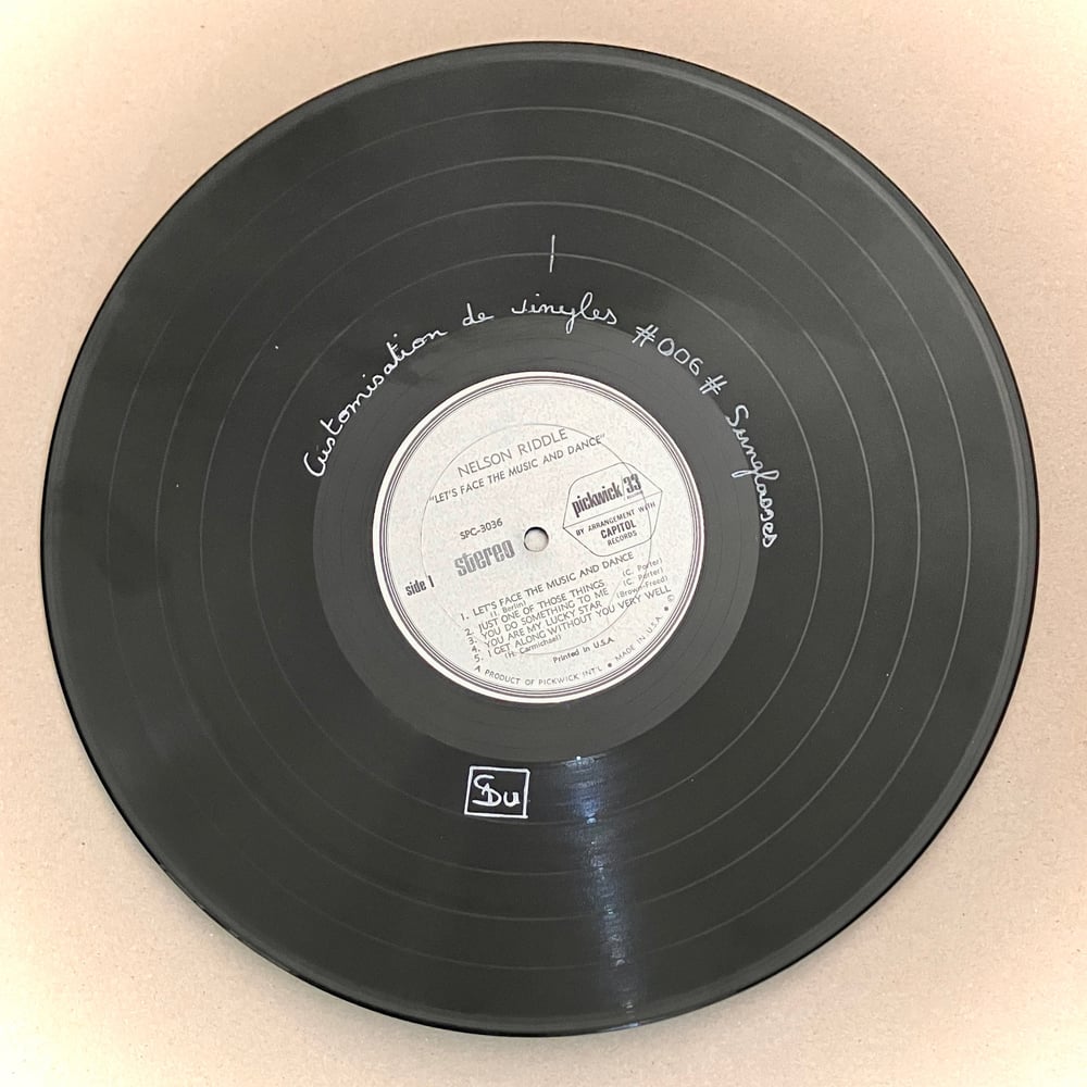 Image of Vinyle #006# "Sunglasses"