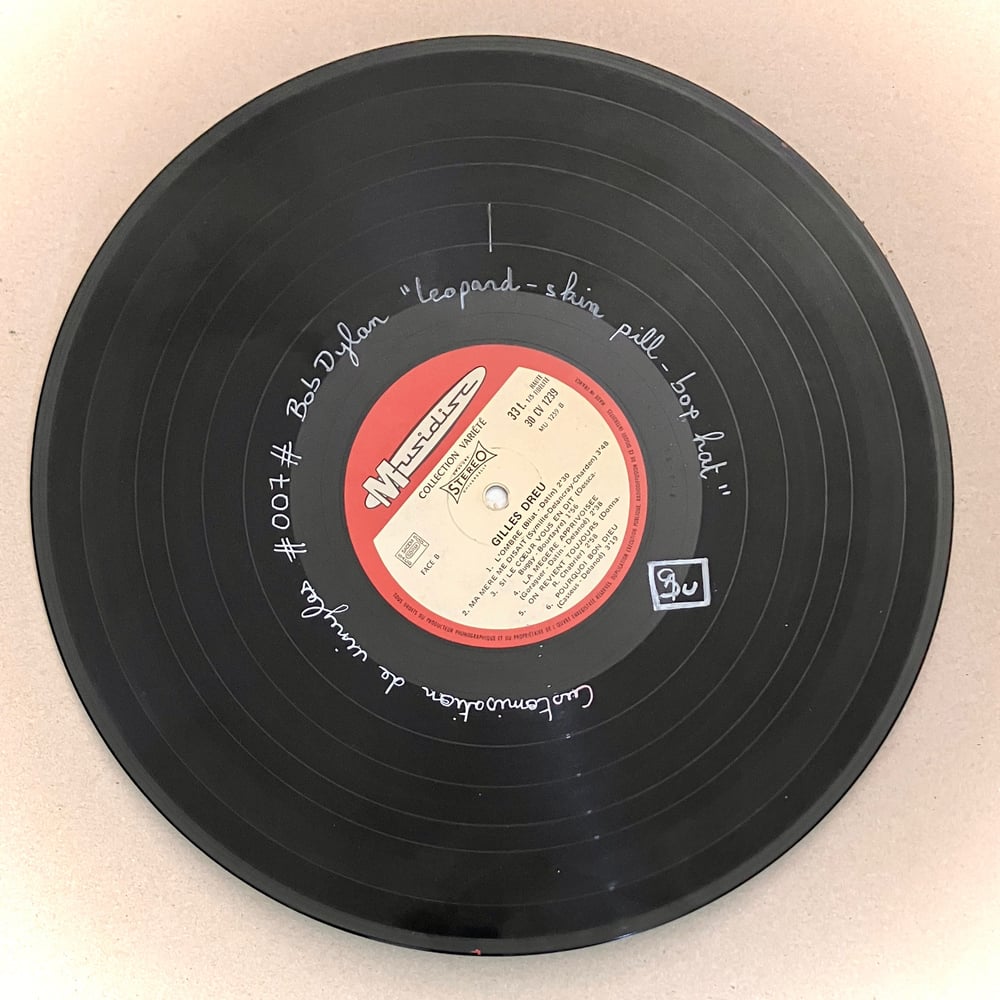 Image of Vinyle #007# « Leopard-Skin Pill-Box Hat » Bob Dylan