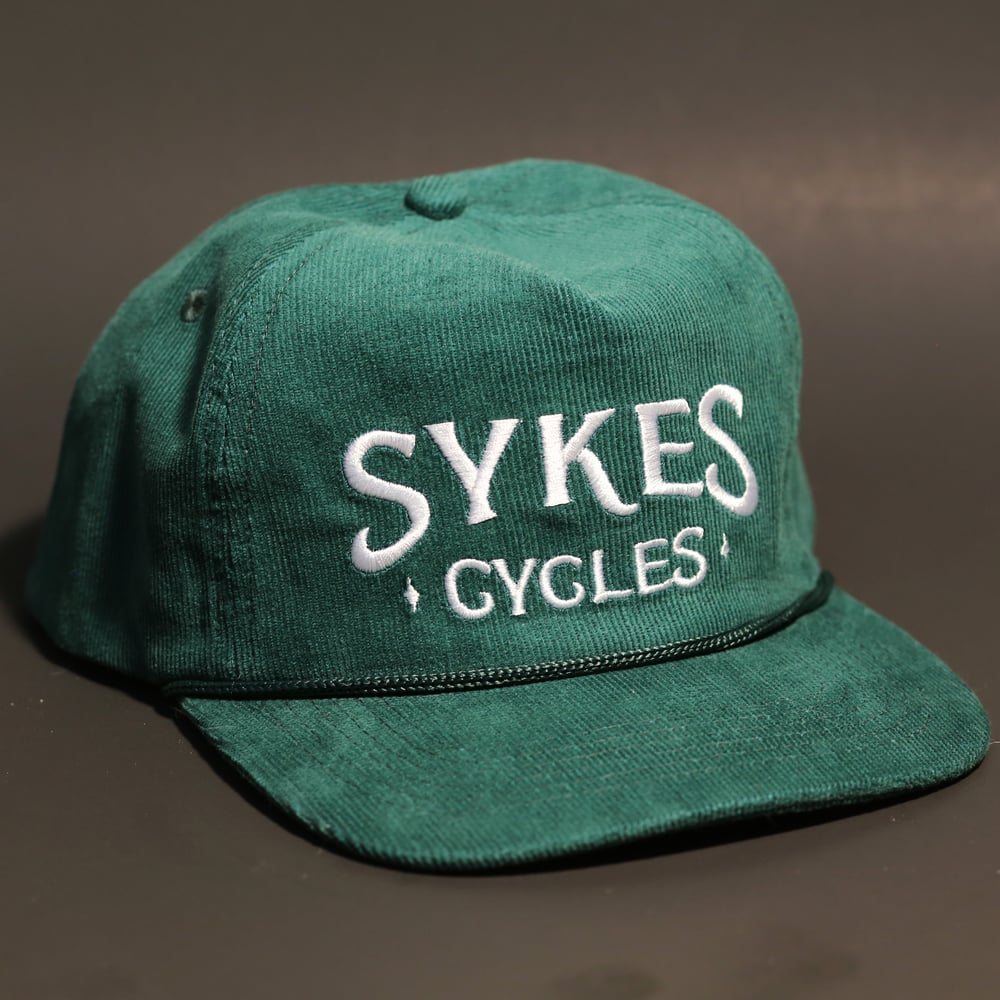 Image of Sykes Cycles Green Corduroy 