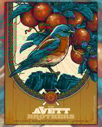 Image 3 of Official Avett Brothers Gig Poster - Beak & Skiff - June 6/7, 2025