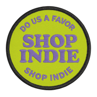 Do us a favor shop indie circle patch