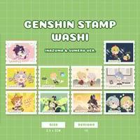 Image 2 of Genshin: Stamp Washi