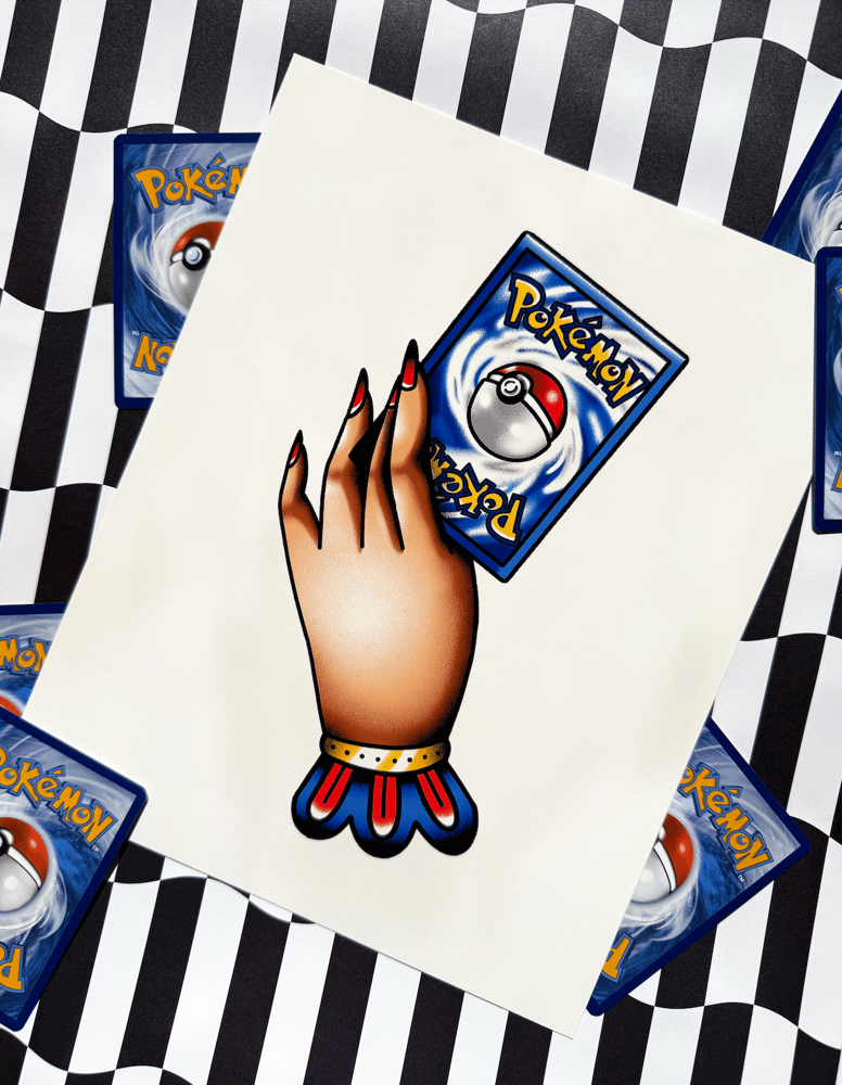 Image of Pokémon Hand Print