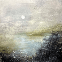 Image 1 of Look at the Moon! (8"x 8")