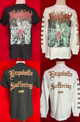 Image of Official Voracious Contempt "Exquisite Suffering" EP Cover Art Short/Long Sleeves Black/White Shirts
