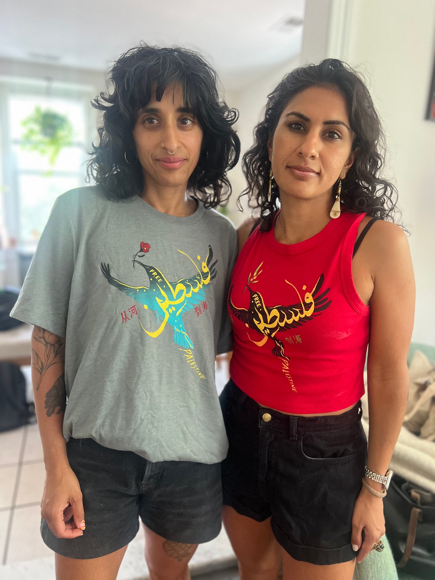 Image of Free Falasteen red crop top