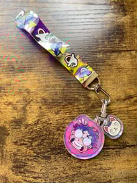Image 2 of DANDADAN - Holographic Lanyard + Charms