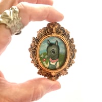 Image 2 of Blooming Burro (Miniature Painting)