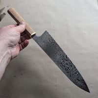 Image 1 of 257mm carbon damascus gyuto 