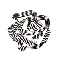 Image 1 of Ribbon No.314 Print, Black & White